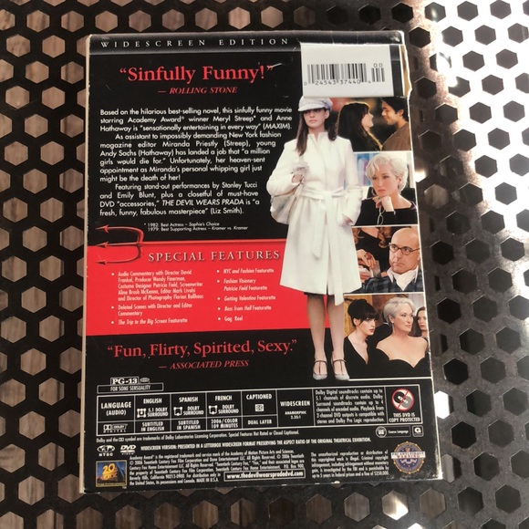 The Devil Wears Prada DVD Widescreen Edition - Picture 2 of 8